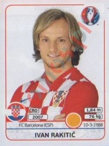 450 Ivan Rakitic – UEFA Euro France 2016 Panini