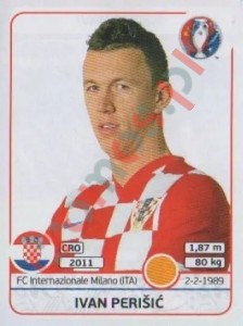 451 Ivan Perisic – UEFA Euro France 2016 Panini