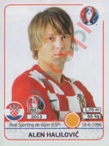 452 Alen Halilovic – UEFA Euro France 2016 Panini
