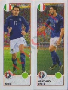 496 Éder / Graziano Pellè – UEFA Euro France 2016 Panini