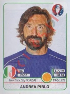 505 Andrea Pirlo – UEFA Euro France 2016 Panini
