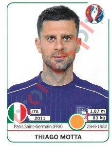 505x Thiago Motta – UEFA Euro France 2016 Panini