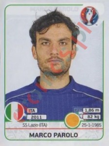 508 Marco Parolo – UEFA Euro France 2016 Panini