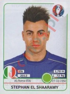 512 Stephan El Shaarawy – UEFA Euro France 2016 Panini