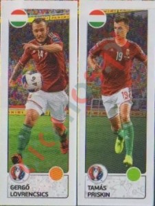 660 Gergő Lovrencsics / Tamás Priskin – UEFA Euro France 2016 Panini