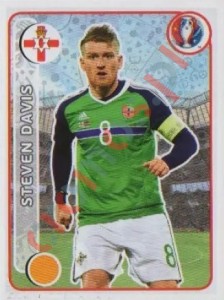 319 Steven Davis – UEFA Euro France 2016 Panini