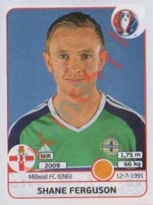 334 Shane Ferguson – UEFA Euro France 2016 Panini