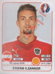 641 Stefan Ilsanker – UEFA Euro France 2016 Panini