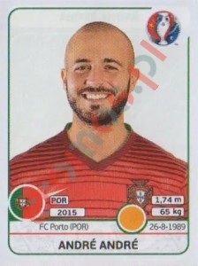 585 André André – UEFA Euro France 2016 Panini