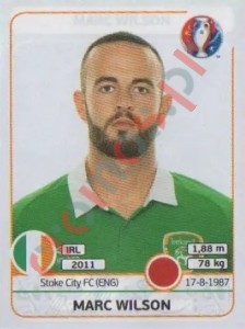 522 Marc Wilson – UEFA Euro France 2016 Panini