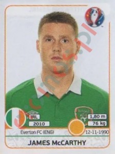527 James McCarthy – UEFA Euro France 2016 Panini