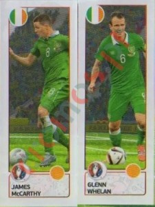 541 James McCarthy / Glenn Whelan – UEFA Euro France 2016 Panini