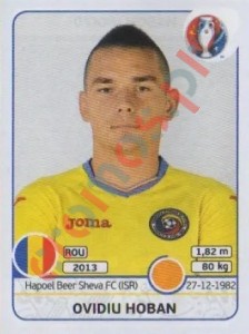 58 Ovidiu Hoban – UEFA Euro France 2016 Panini