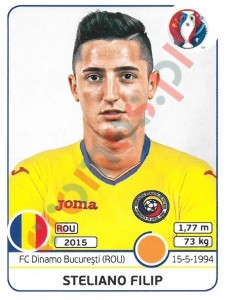 60x Steliano Filip – UEFA Euro France 2016 Panini
