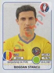 65 Bogdan Stancu – UEFA Euro France 2016 Panini