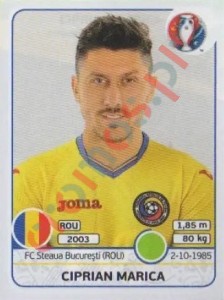 68 Ciprian Marica – UEFA Euro France 2016 Panini