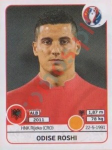 81 Odise Roshi – UEFA Euro France 2016 Panini