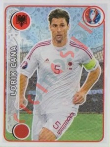 89 Lorik Cana – UEFA Euro France 2016 Panini