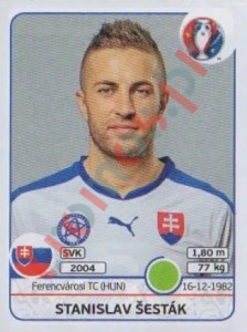 230 Stanislav Sesták – UEFA Euro France 2016 Panini