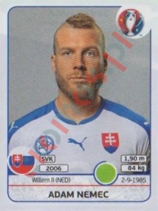 232 Adam Nemec – UEFA Euro France 2016 Panini