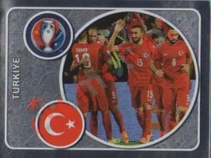 349 Team Photo – UEFA Euro France 2016 Panini