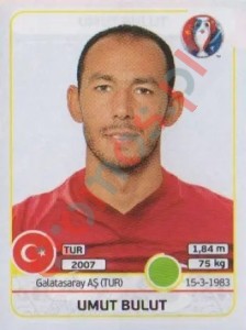 423 Umut Bulut – UEFA Euro France 2016 Panini