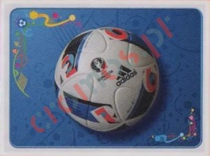 7 Official Match Ball – UEFA Euro France 2016 Panini
