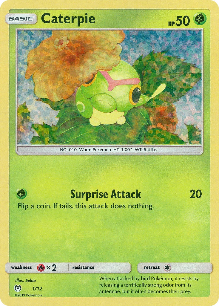 1 Caterpie – McDonald's Collection 2019