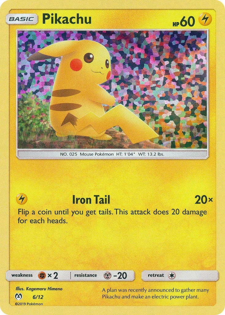 6 Pikachu – McDonald's Collection 2019