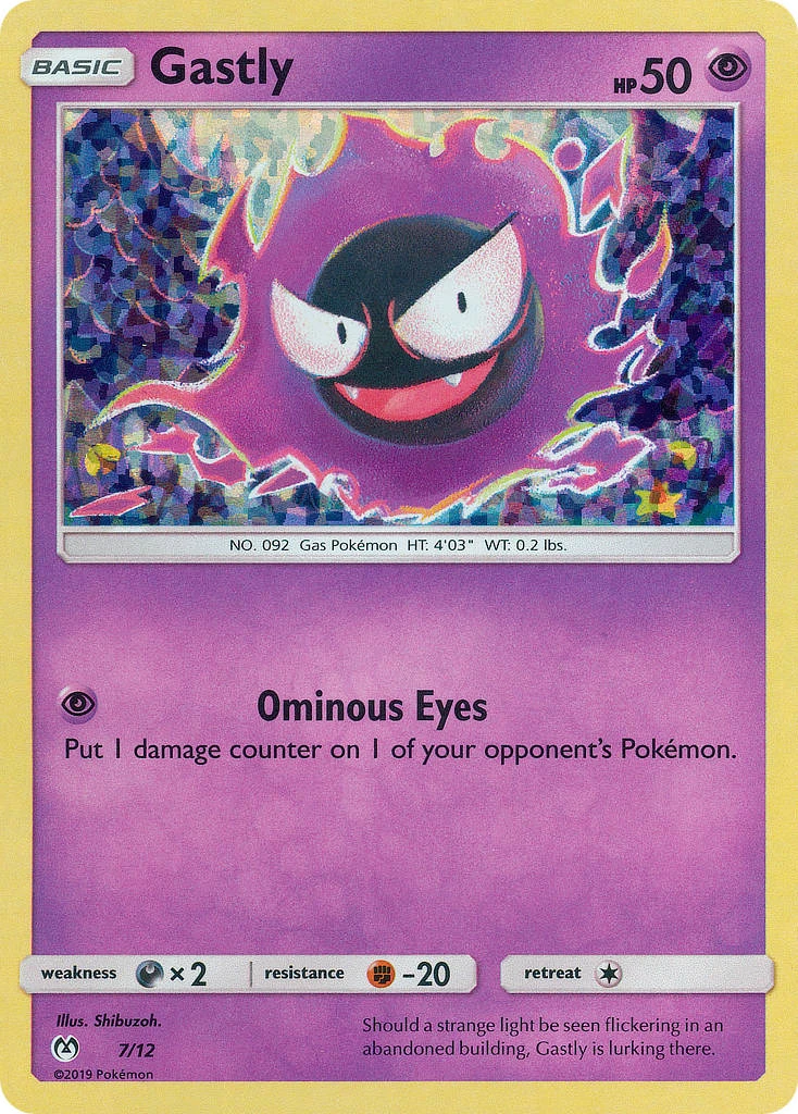 7 Gastly – McDonald's Collection 2019