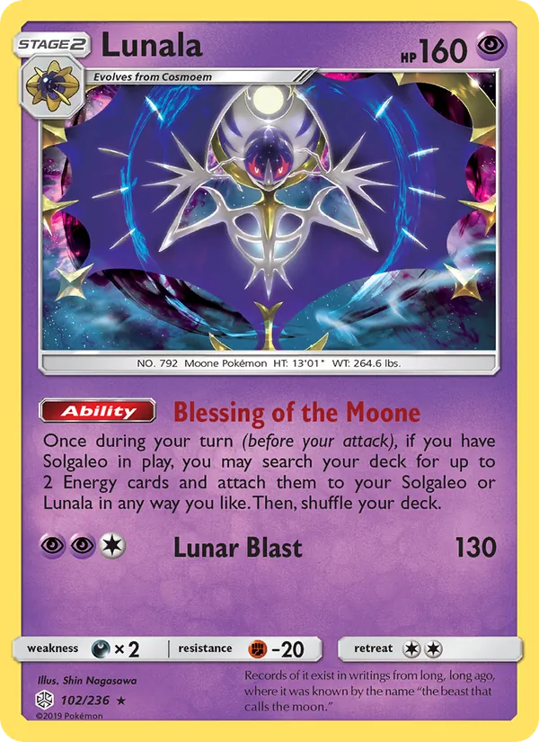 102 Lunala – Cosmic Eclipse