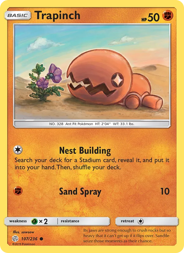 107 Trapinch – Cosmic Eclipse