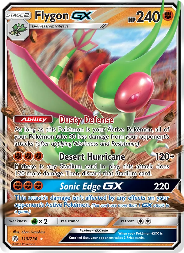 110 Flygon GX – Cosmic Eclipse