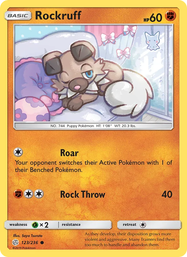 123 Rockruff – Cosmic Eclipse