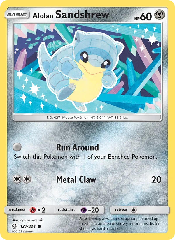 137 Alolan Sandshrew – Cosmic Eclipse