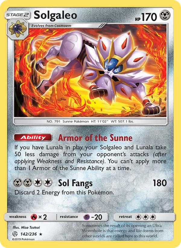 142 Solgaleo – Cosmic Eclipse
