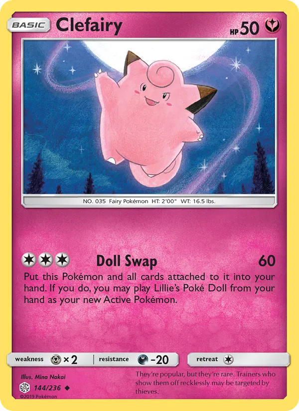 144 Clefairy – Cosmic Eclipse
