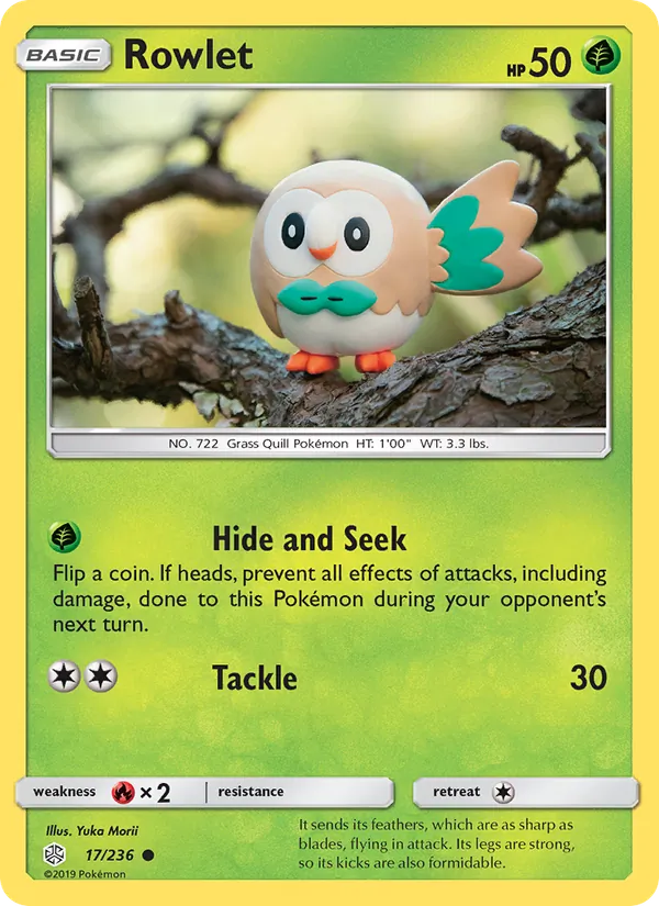 17 Rowlet – Cosmic Eclipse