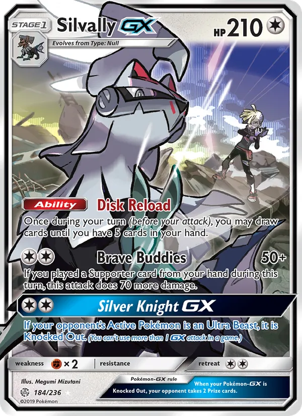 184 Silvally GX – Cosmic Eclipse