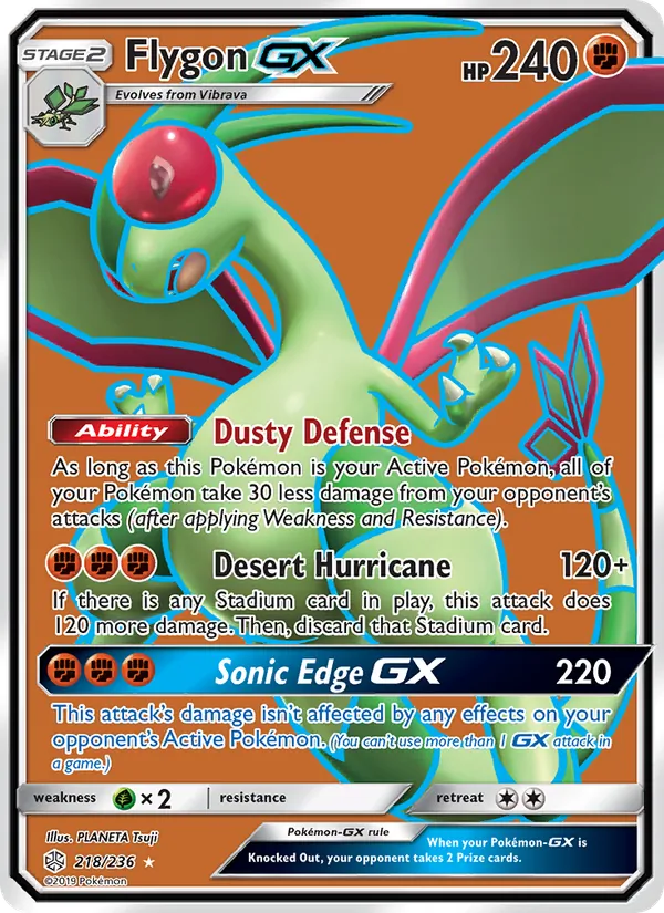 218 Flygon GX – Cosmic Eclipse