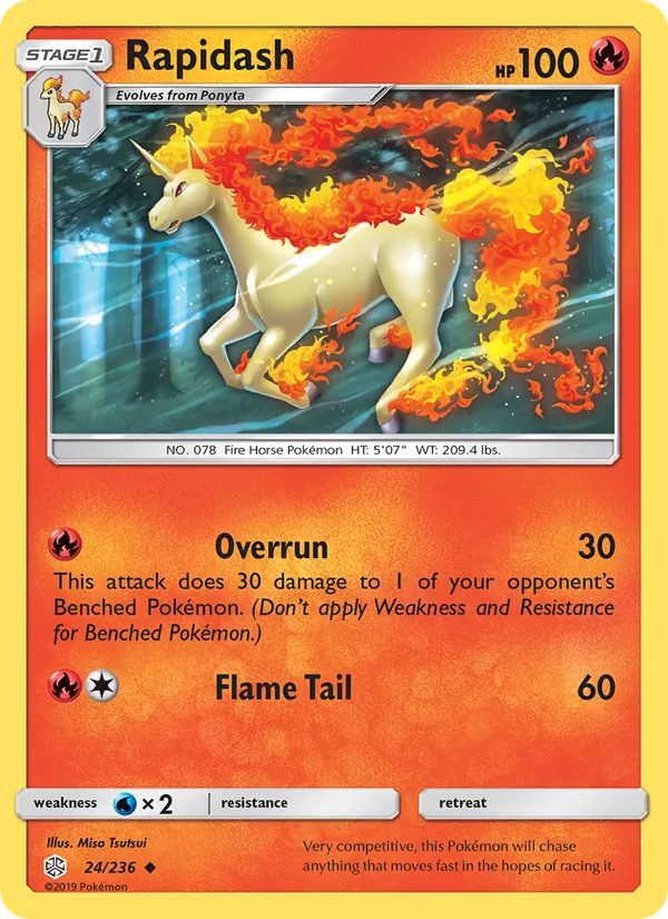 24 Rapidash – Cosmic Eclipse