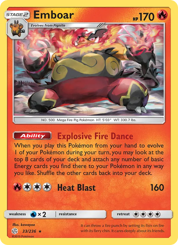 33 Emboar – Cosmic Eclipse