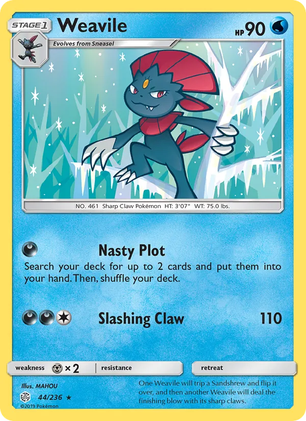 44 Weavile – Cosmic Eclipse
