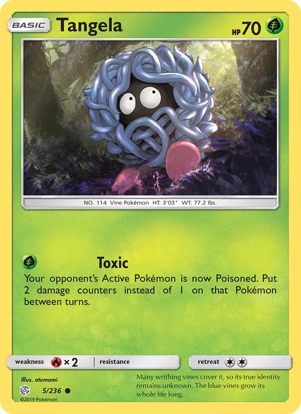 5 Tangela – Cosmic Eclipse
