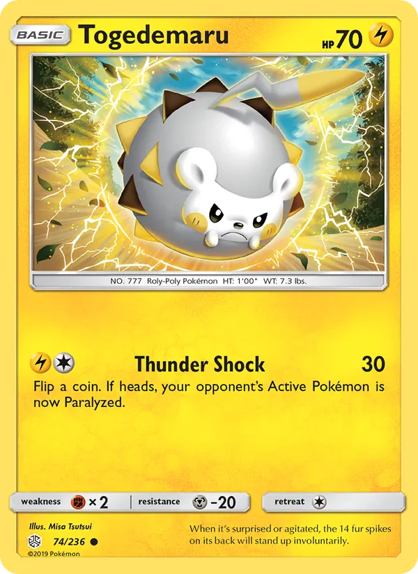 74 Togedemaru – Cosmic Eclipse