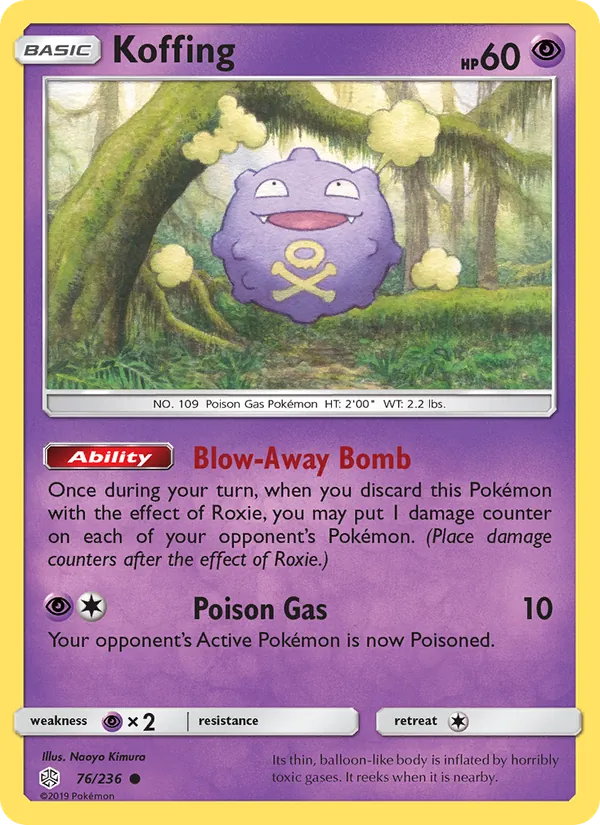 76 Koffing – Cosmic Eclipse