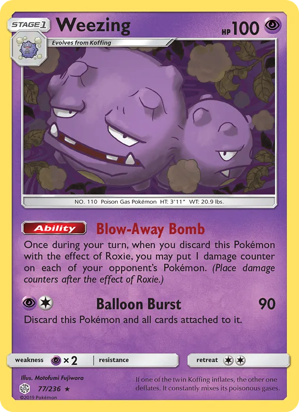 77 Weezing – Cosmic Eclipse