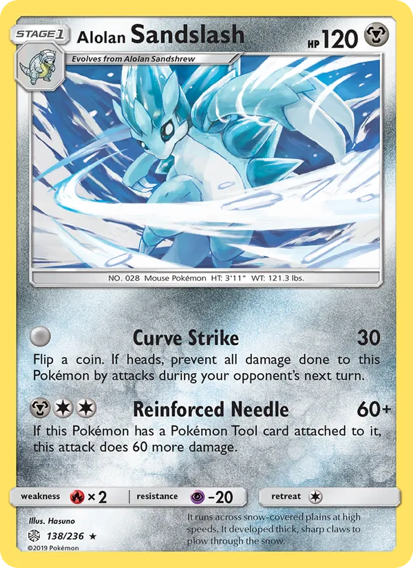 138-RH Alolan Sandslash – Cosmic Eclipse