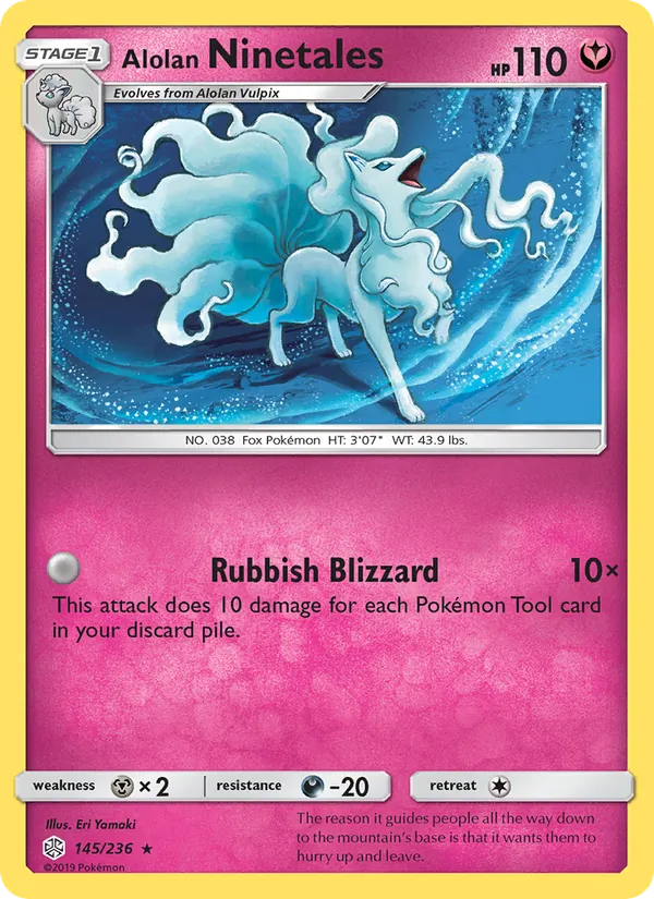 145-RH Alolan Ninetales – Cosmic Eclipse