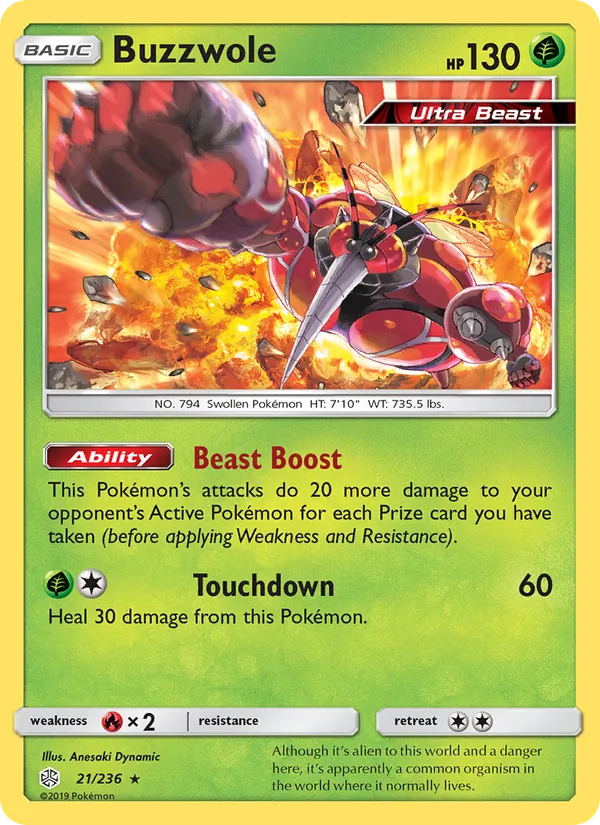 21-RH Buzzwole – Cosmic Eclipse